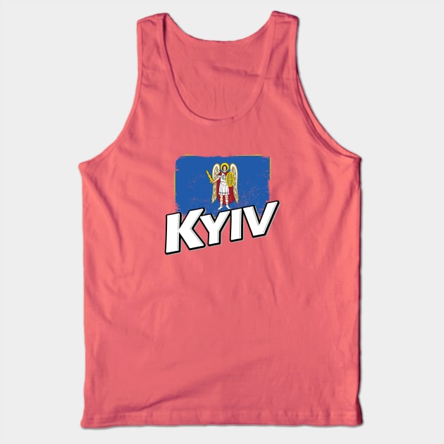 Kyiv flag Tank Top by PVVD